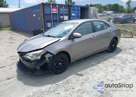 2016 Toyota Corolla Le from USA, damaged, VIN 2T1BURHE9GC553215